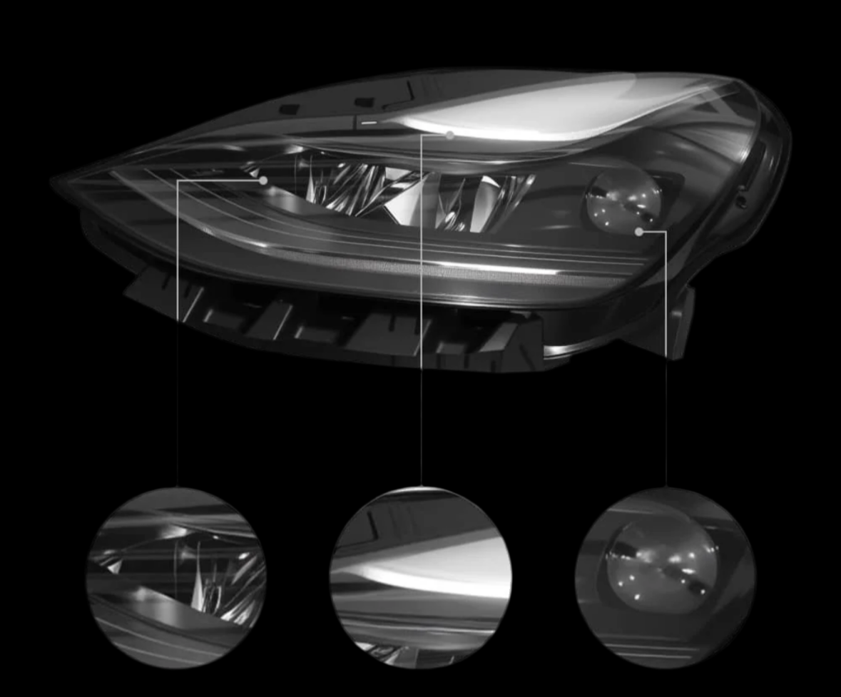 Tesla Model 3/Y matrix frontlykter 2021-2023