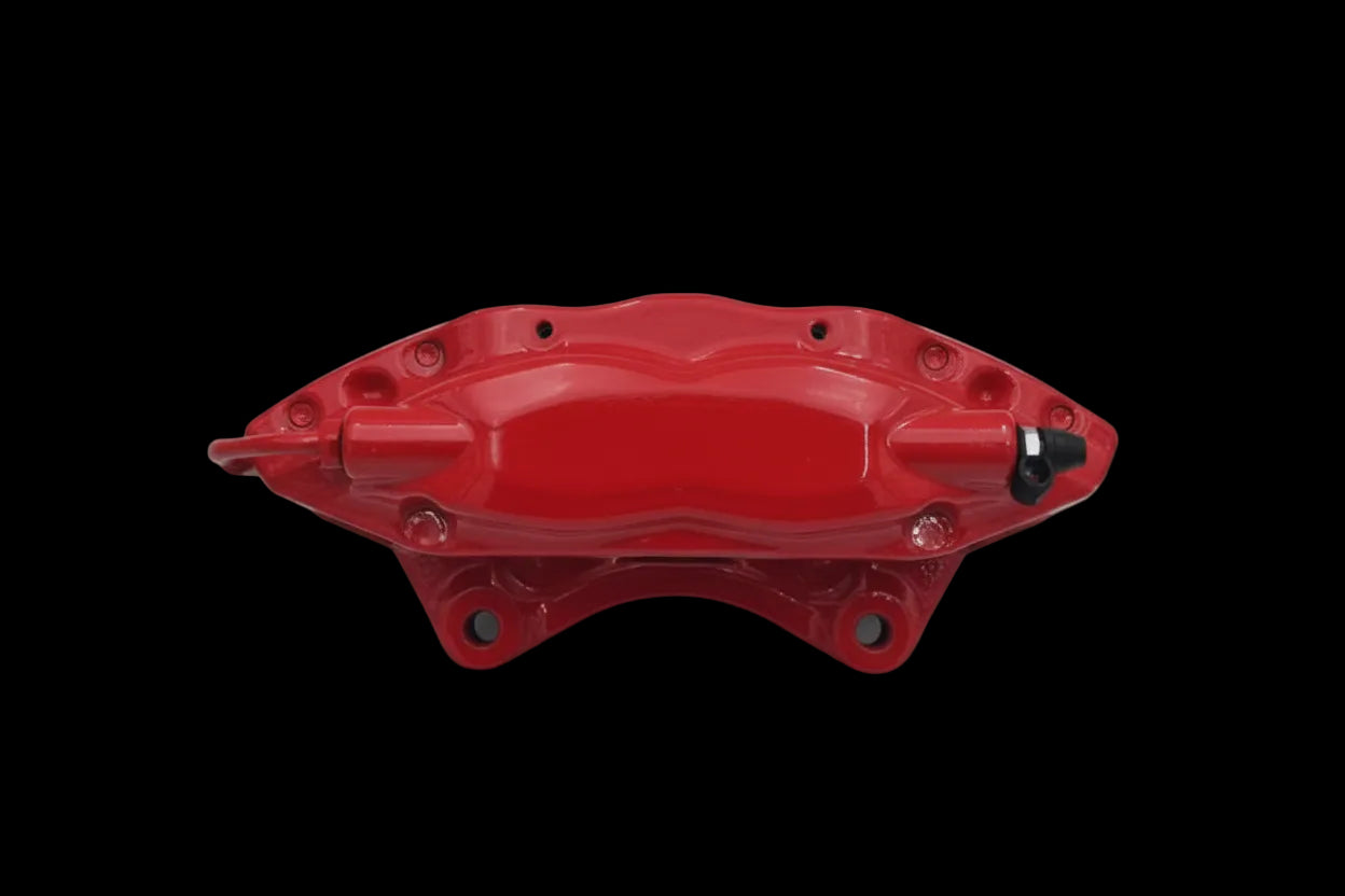 Tesla Model S Bremsecaliper rød bak Brembo